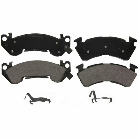 WAGNER BRAKES 90-96 Buick/Chev:Fr Quickstop Pads, Zx614 ZX614